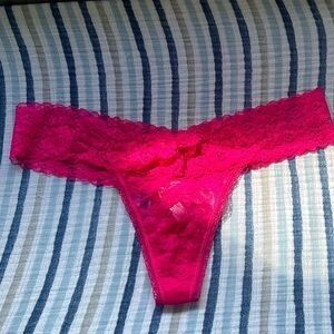 NWT Victoria’s Secret PINK Hot Pink Underwear Size M